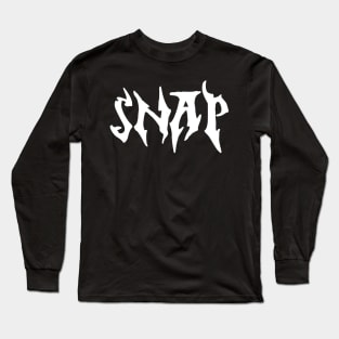 snap Long Sleeve T-Shirt